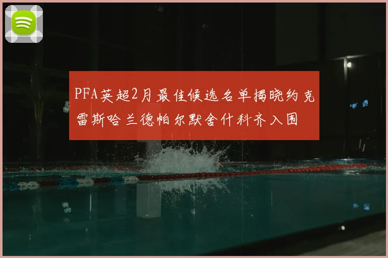 PFA英超2月最佳候选名单揭晓约克雷斯哈兰德帕尔默舍什科齐入围