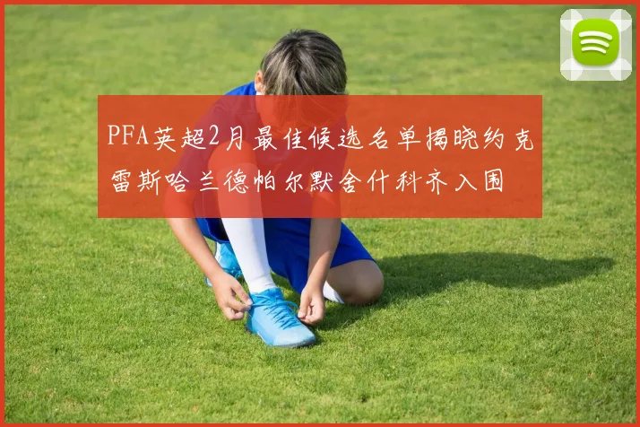 PFA英超2月最佳候选名单揭晓约克雷斯哈兰德帕尔默舍什科齐入围