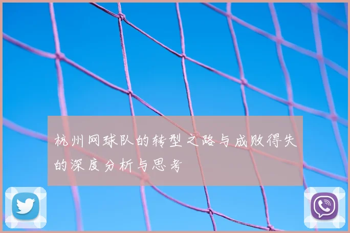 杭州网球队的转型之路与成败得失的深度分析与思考