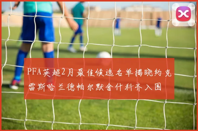 PFA英超2月最佳候选名单揭晓约克雷斯哈兰德帕尔默舍什科齐入围